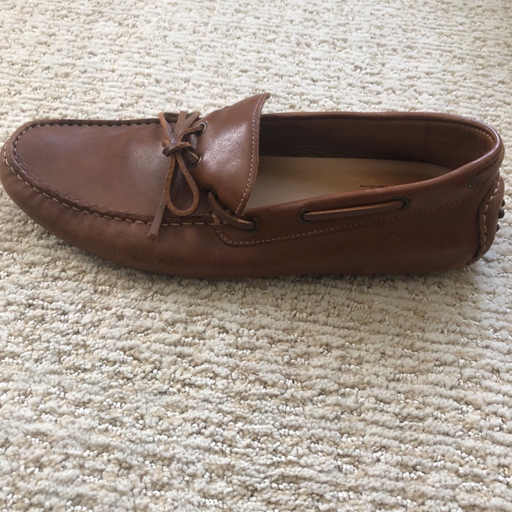 Brown loafers